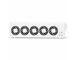 Radiatorventilator elektrisch - energiebesparend - stil - eenvoudige montage - voor radiator