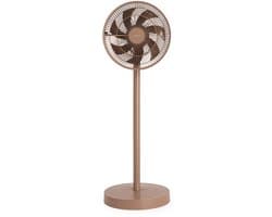 CREATE - Opvouwbare staande ventilator 50 W - Verstelbare hoogte - Stille werking - 3 snelheden - Mokka - AIR STAND FOLDABLE