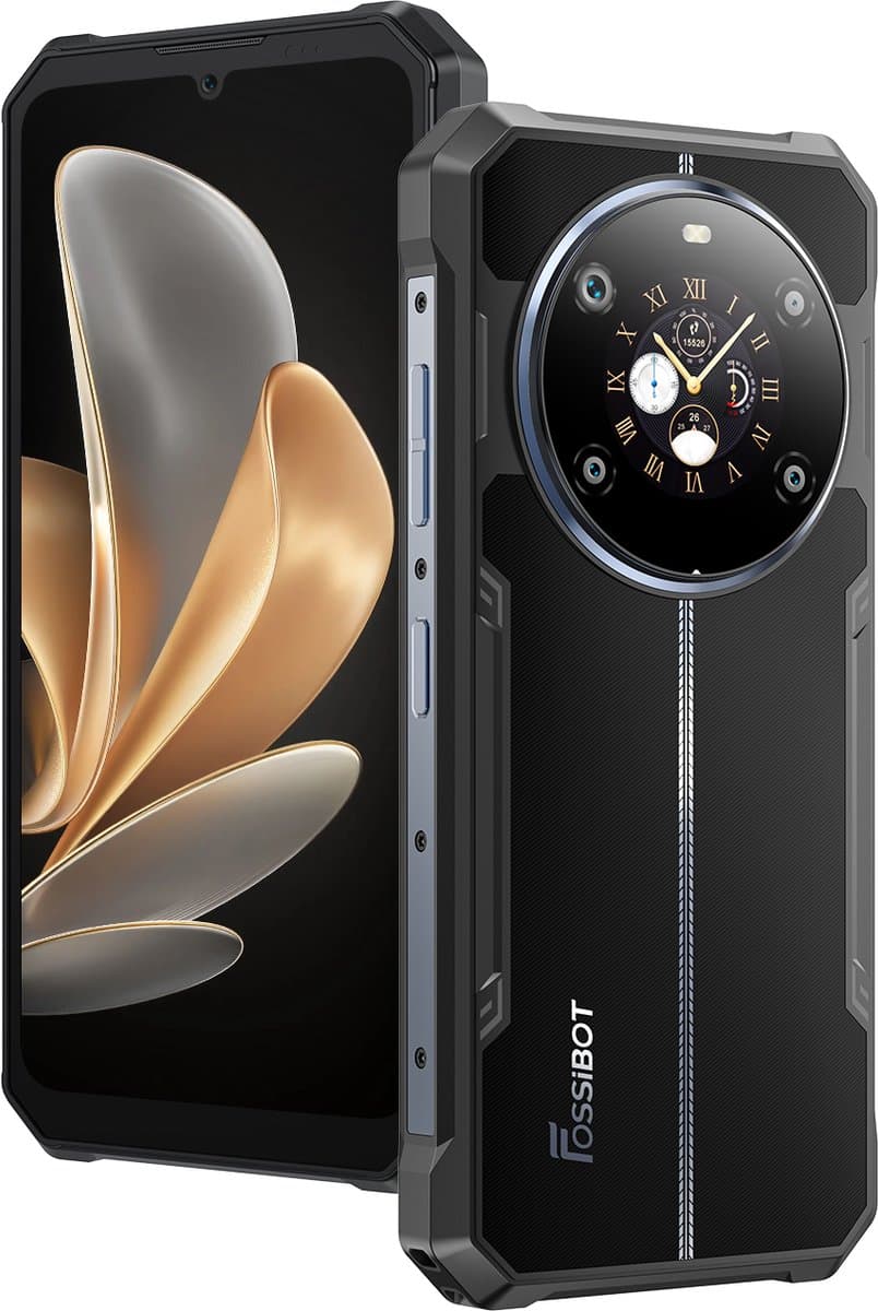 FOSSiBOT F109 Robuuste Smartphone - Dual SIM - 8 GB RAM - 256 GB ROM - 10600mAh - 6,745 inch HD+ IPS Scherm - IP68 Waterdicht Telefoon -Android 14- GPS,NFC,Face ID,OTG -donkerblauw — afbeelding 1