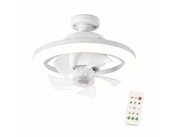 House of Balance Ventilator Lamp - Plafond Ventilator met Verlichting - Led lamp - Ventilator - Plafond - Zoder boren - Dimbaar
