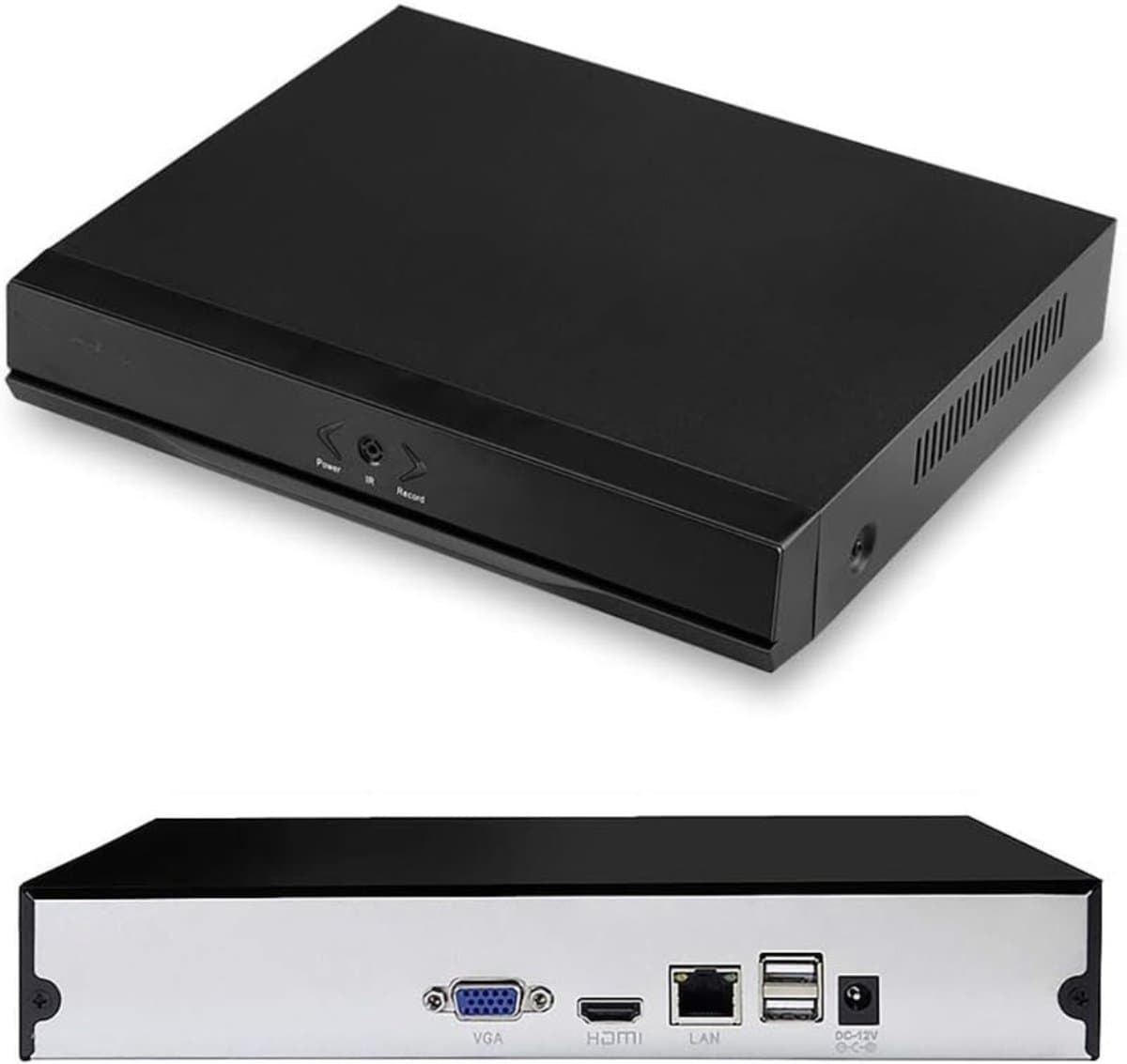 Core® Videorecorder - Videorecorder vhs - Vhs speler - 4K - Zwart - 26cm x 19cm x 5cm — afbeelding 1