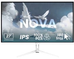 Arozzi Nova 27" Gaming Monitor - QHD IPS - 180Hz - Wit