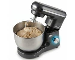 Vivid Green 2000W Keukenrobot - 6.2L - Mixer met Mengkom - Keukenmachine - Keukenmixer - Grijs