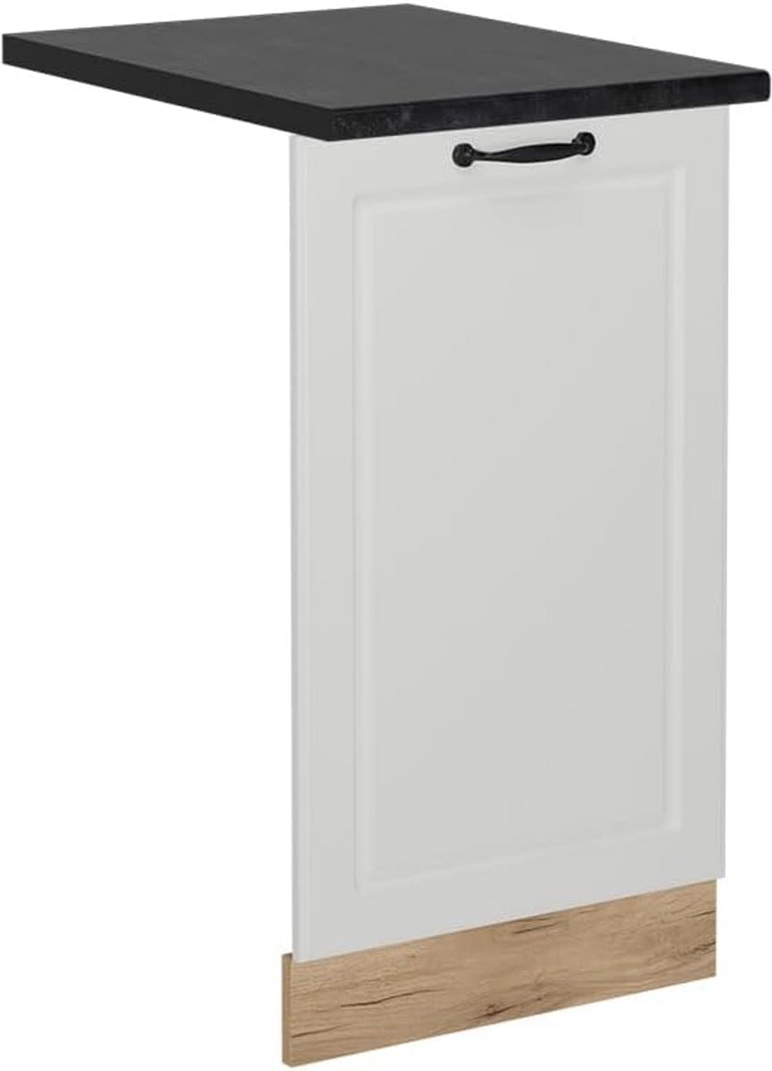 Vaatwasser Frontpaneel 45 cm Wit Landhuis Stijl — afbeelding 1