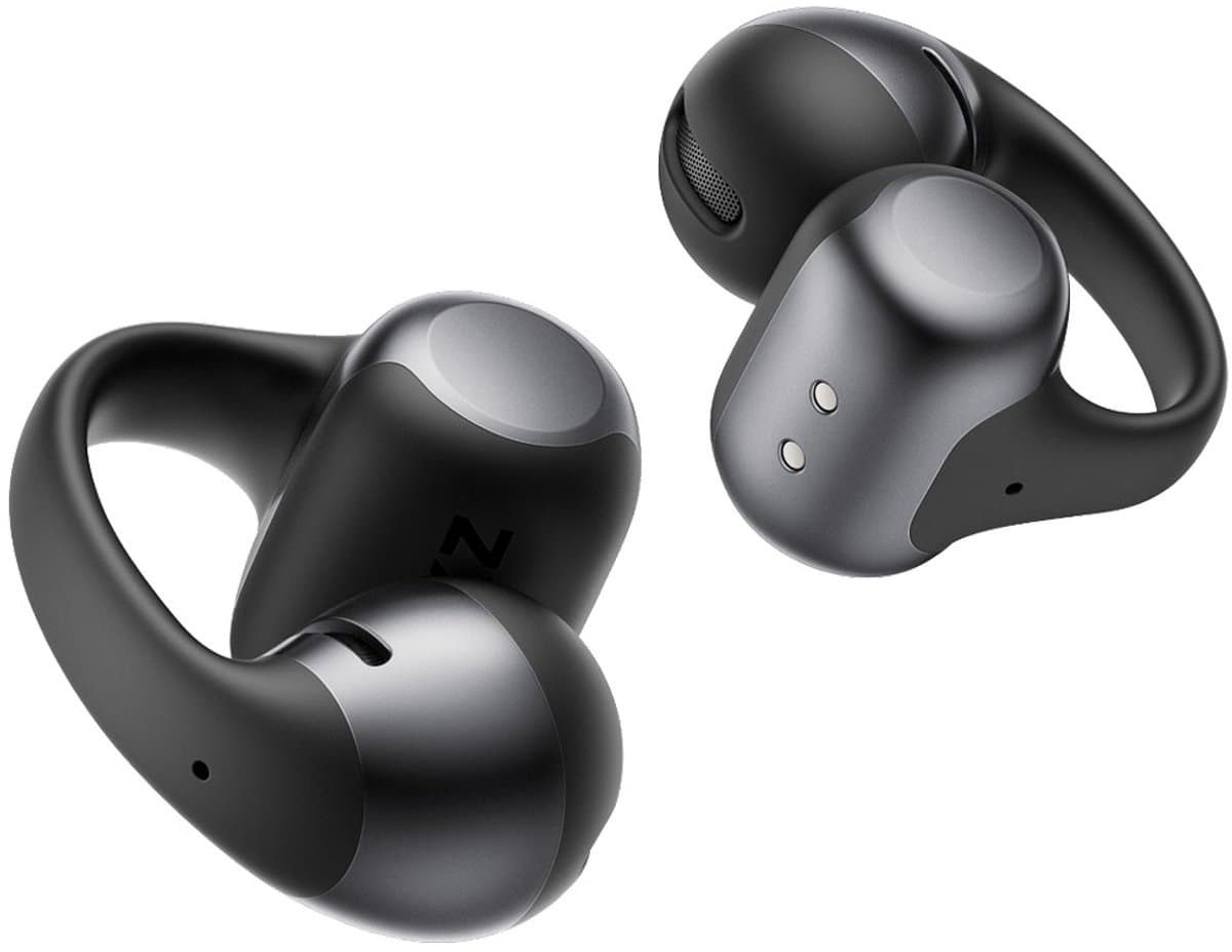 Shokz OpenDots ONE – Open Ear Oortjes – met Dolby Audio – Daardloze Oordopjes – Clip On – Sport Oordopjes – 40u Batterij – Zwart — afbeelding 1