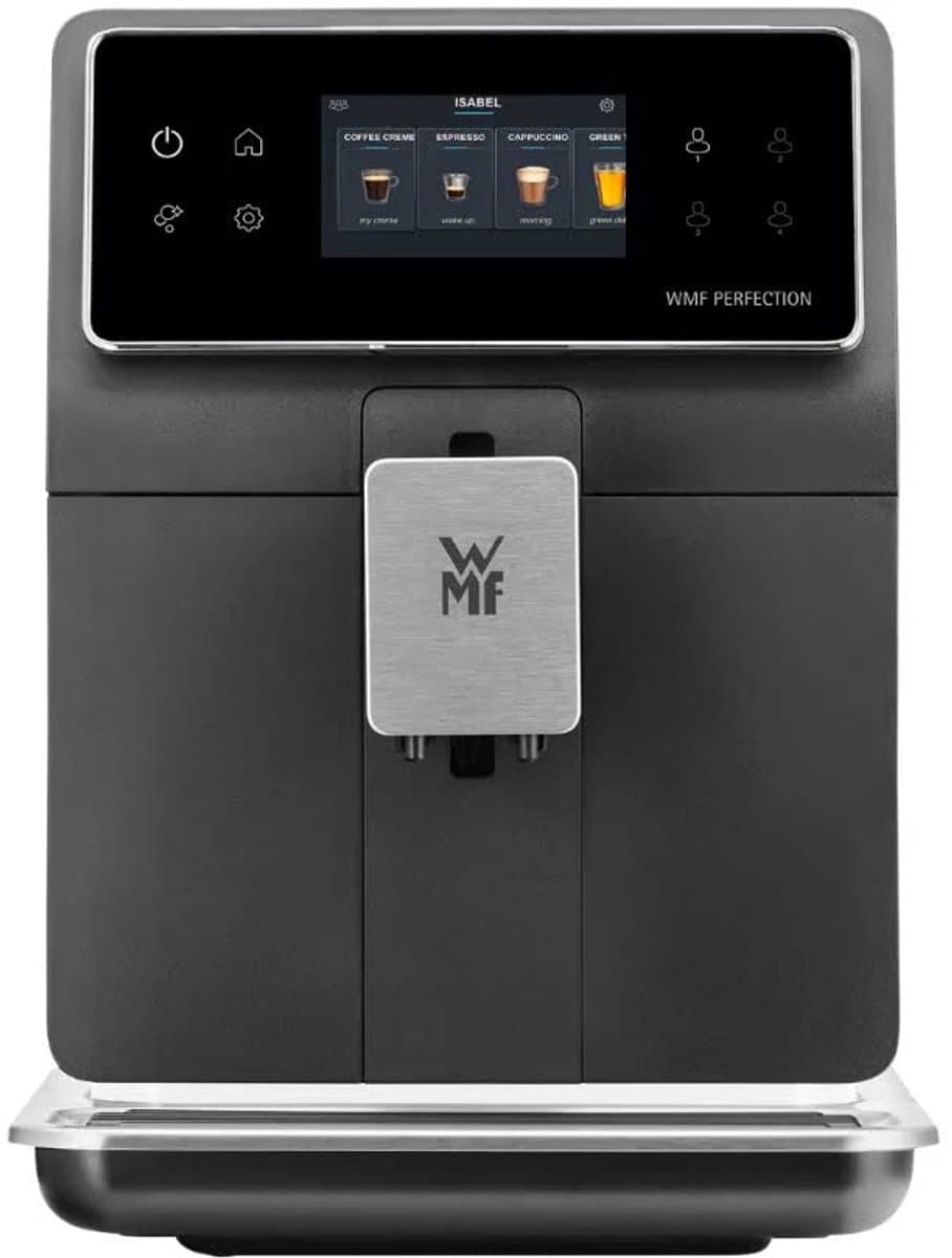 WMF Perfection OFFICE Volautomatische Espressomachine – Koffiebonen – Melksysteem – Touchscreen – Zwart/RVS — afbeelding 1