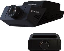 Vueroid - S1 QHD Infinite 2CH 64GB - Dashcam - 2K QHD Voor- en Achtercamera – Sony STARVIS 2 – GPS – Wifi – Premium Night Vision