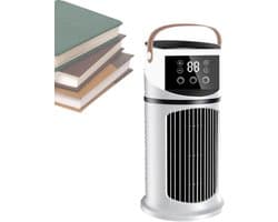 Draagbare Airco - Persoonlijke Koeler - Ruimte Koelen - Instelbare Mistfunctie - 640ml Tank - Wit