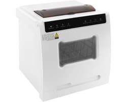 Tafelvaatwasser - Compacte afwasser - Snel servies reinigen - Zonder wateraansluiting - 4-6 personen - Wit