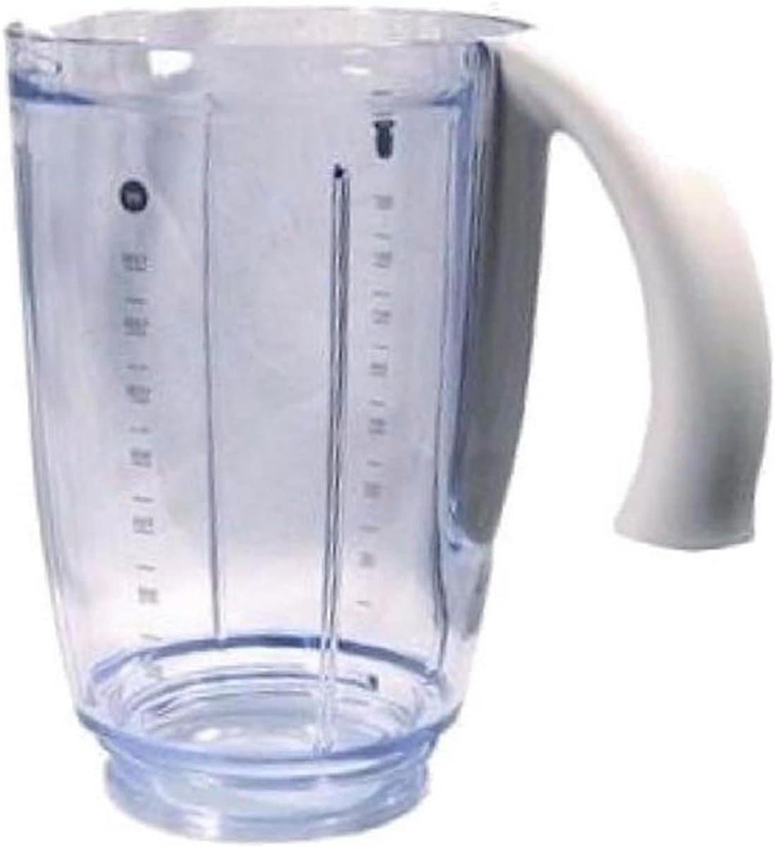 Mixbeker Keukenmachine - Acryl Kan - Smoothies Maken - Duurzaam Acryl - Niet Gespecificeerd - Wit — afbeelding 1