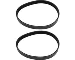 Dailygoods - Dailygoody - Aandrijfriem - 7PJ451 - Vervangingsriem voor grasmaaier - Zwart - Rubber riem - Geschikt voor Bosch Rotak 320 - 16mm breedte