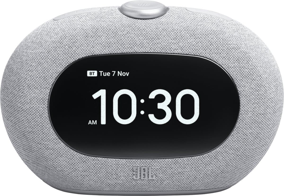 JBL Horizon 3 - Bluetooth®-wekkerradio speaker met DAB/DAB+/FM-radio - Grijs — afbeelding 1