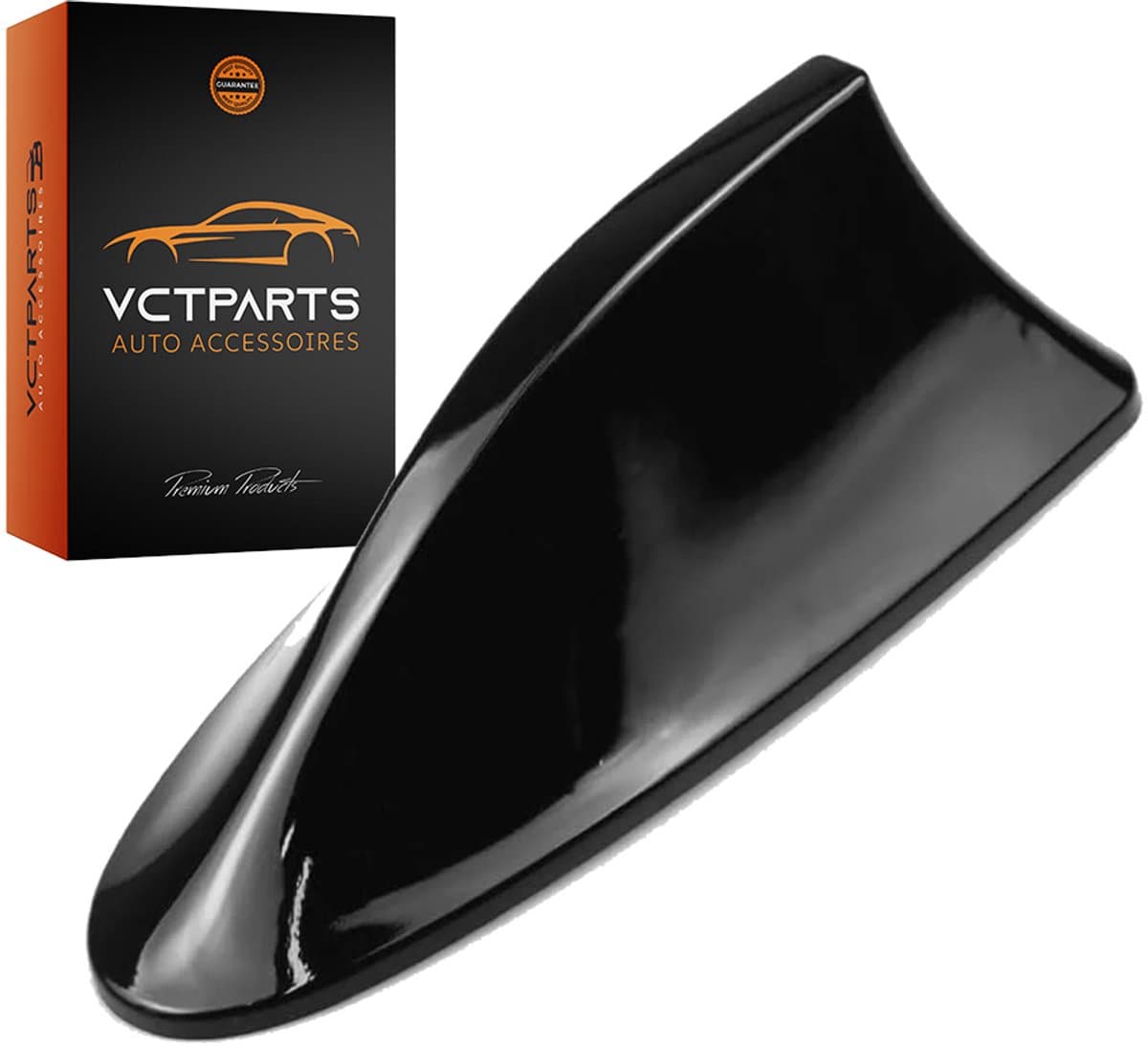 VCTparts® Universele Autoradio Haaienvin AM-FM Antenne Zwart — afbeelding 1