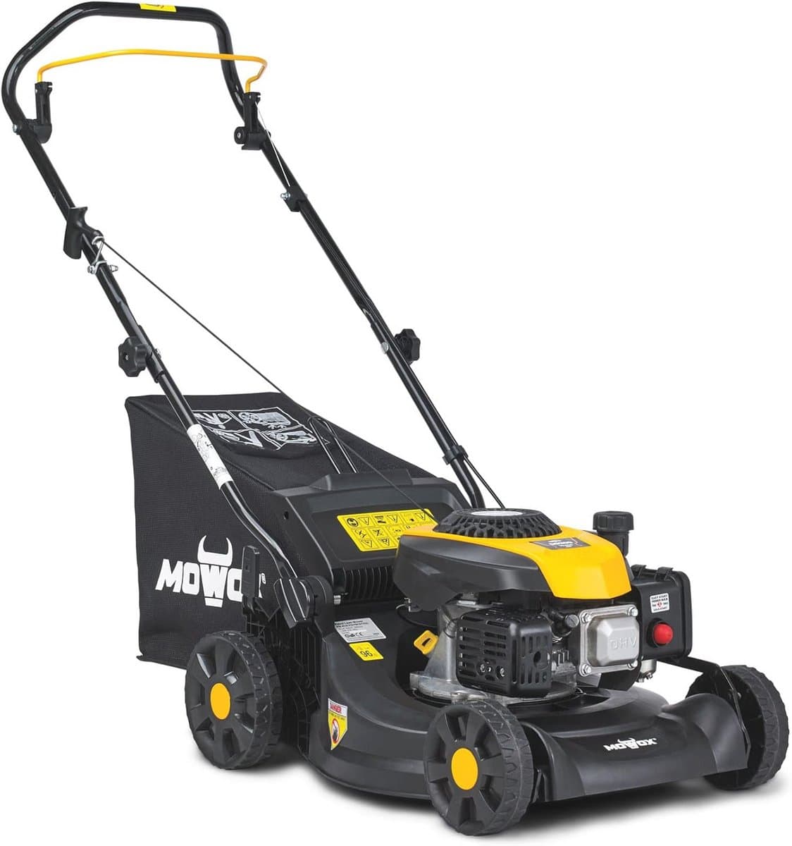 Benzine-Grasmaaier 40 cm Maaibreedte met Centrale Hoogteverstelling — afbeelding 1