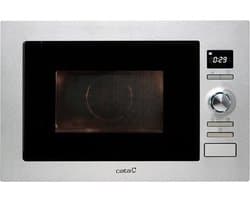 Inbouwmagnetron - Keukenapparaat - Maaltijden bereiden - 8 automatische menu’s - 25 liter inhoud - RVS zwart