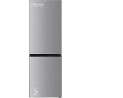 Inventum KV1840S No Frost energiezuinige koel-vriescombinatie - 184 cm hoog - 327 liter - Superkoelen - Supervriezen - Energielabel C - Vrijstaand - RVS look