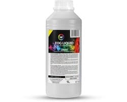 LIGHT4ME Smoke vloeistof - Rookvloeistof voor rookmachine - Light density - 1 liter - Waterbasis - Fijne witte rook