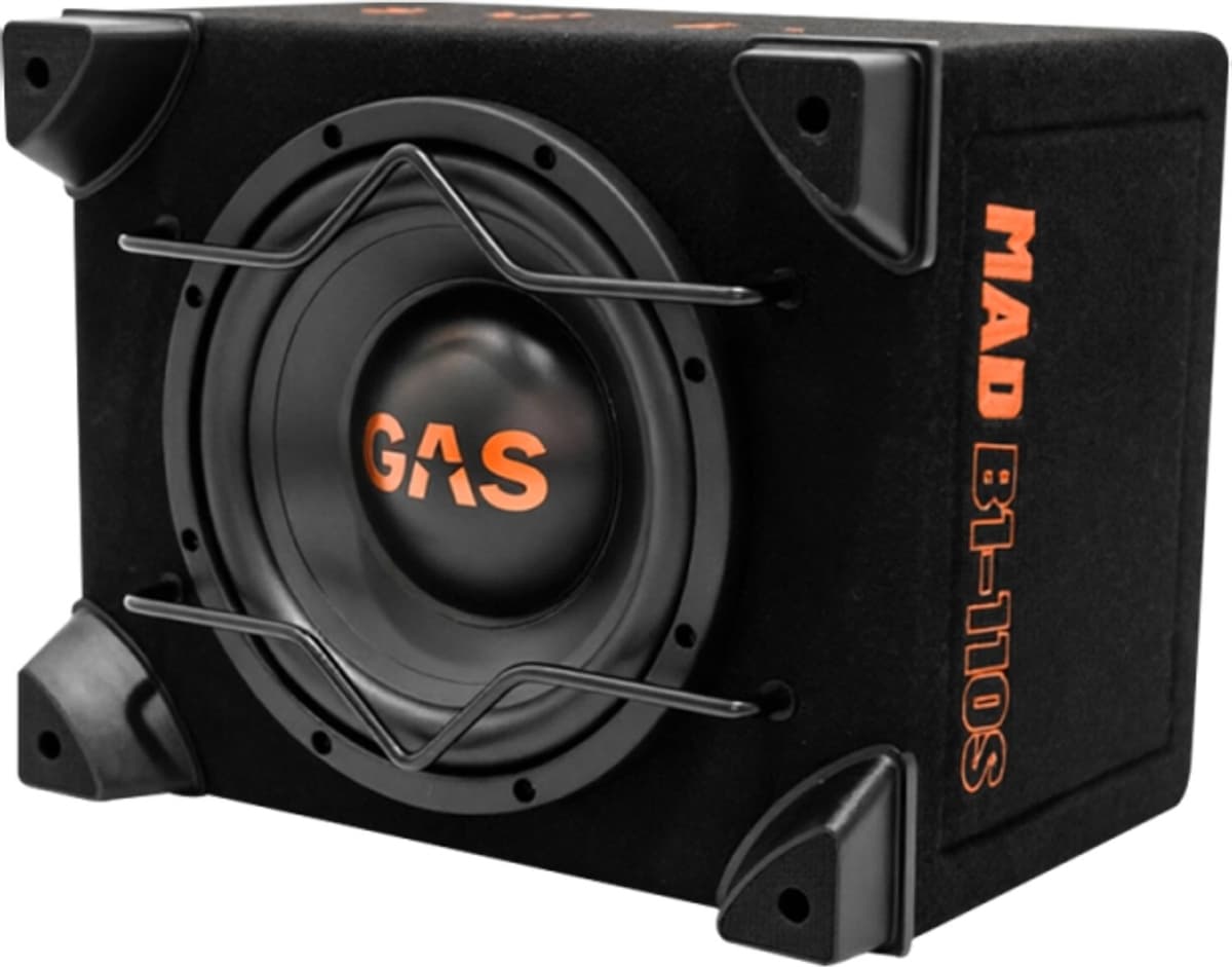 Gas Audio Power MAD B1-110S 10 inch Dowfire subwoofer / Auto subwoofer / 25cm / 4 ohm — afbeelding 1