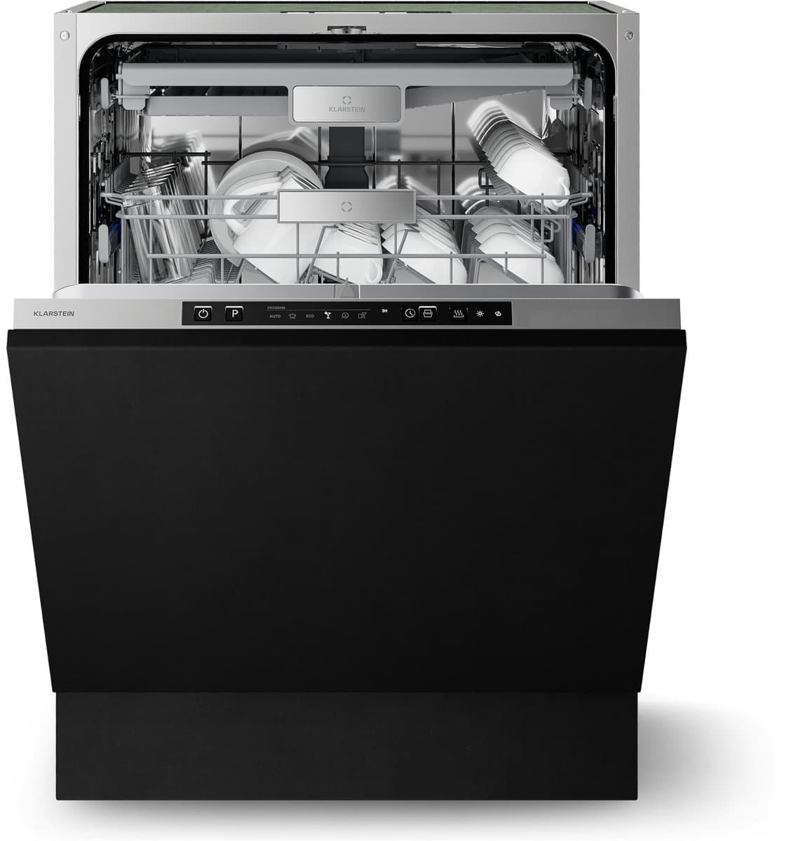 Klarstein Vaatwasser Velaire geïntegreerde 60 cm - helemaal ingebouwd, 14 couverts, 6 programma's, 42 dB, AquaStop, energieklasse A, inbouwvaatwasser - voor Keuken - Dishwasher - Afwasmachine - Vaatwasmachine — afbeelding 1