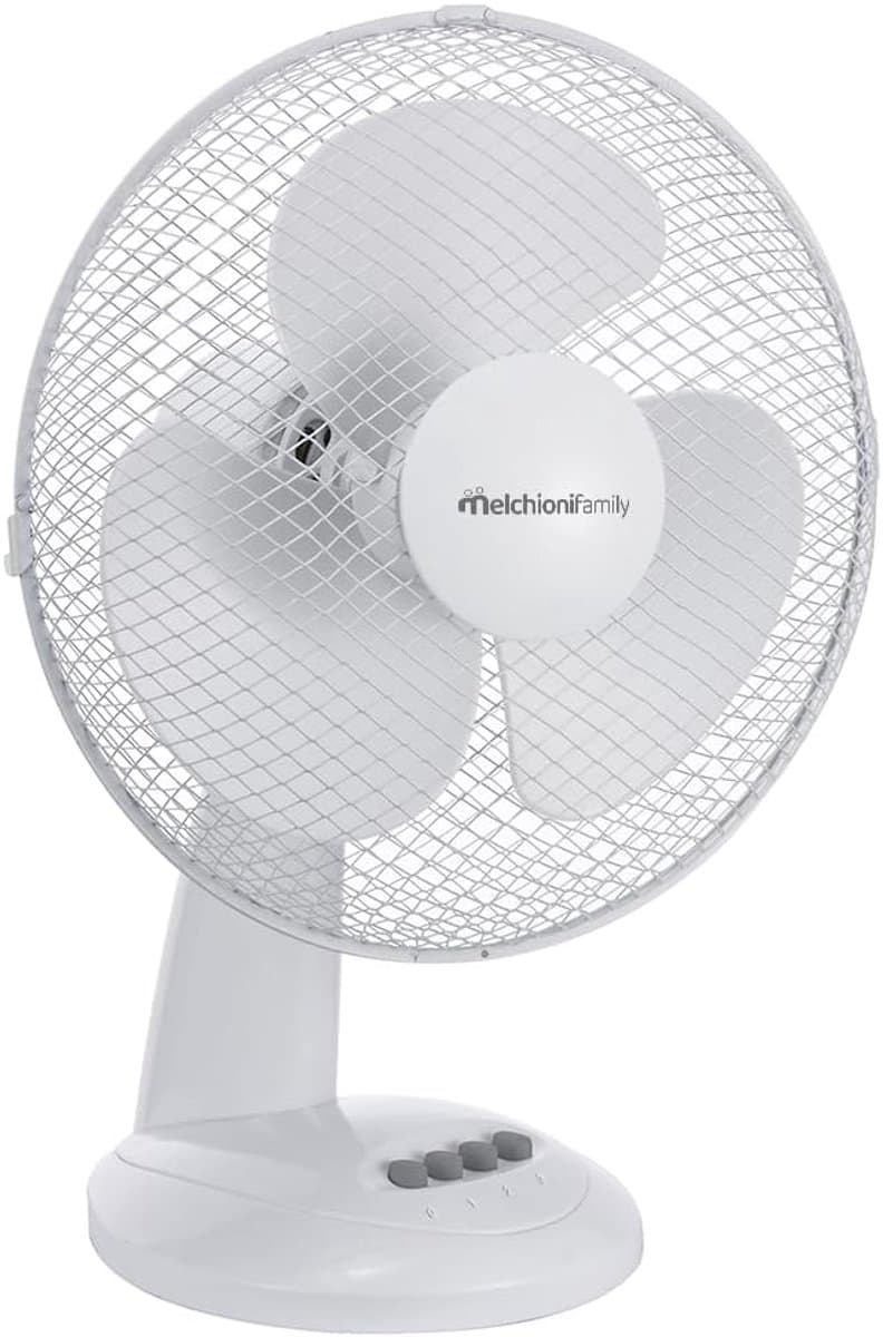 Tafelventilator met 3 snelheden en oscillatiefunctie - 30 cm — afbeelding 1
