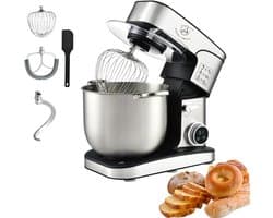 Keukenmachine – Keukenrobot XXL – 16L 2800W – RVS Mengkom – 12 Snelheden – Royal Swiss® SC-616DE