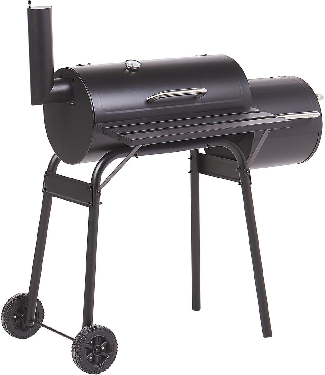 BELIANI KATLA - Houtskoolgrill - Zwart - Staal — afbeelding 1