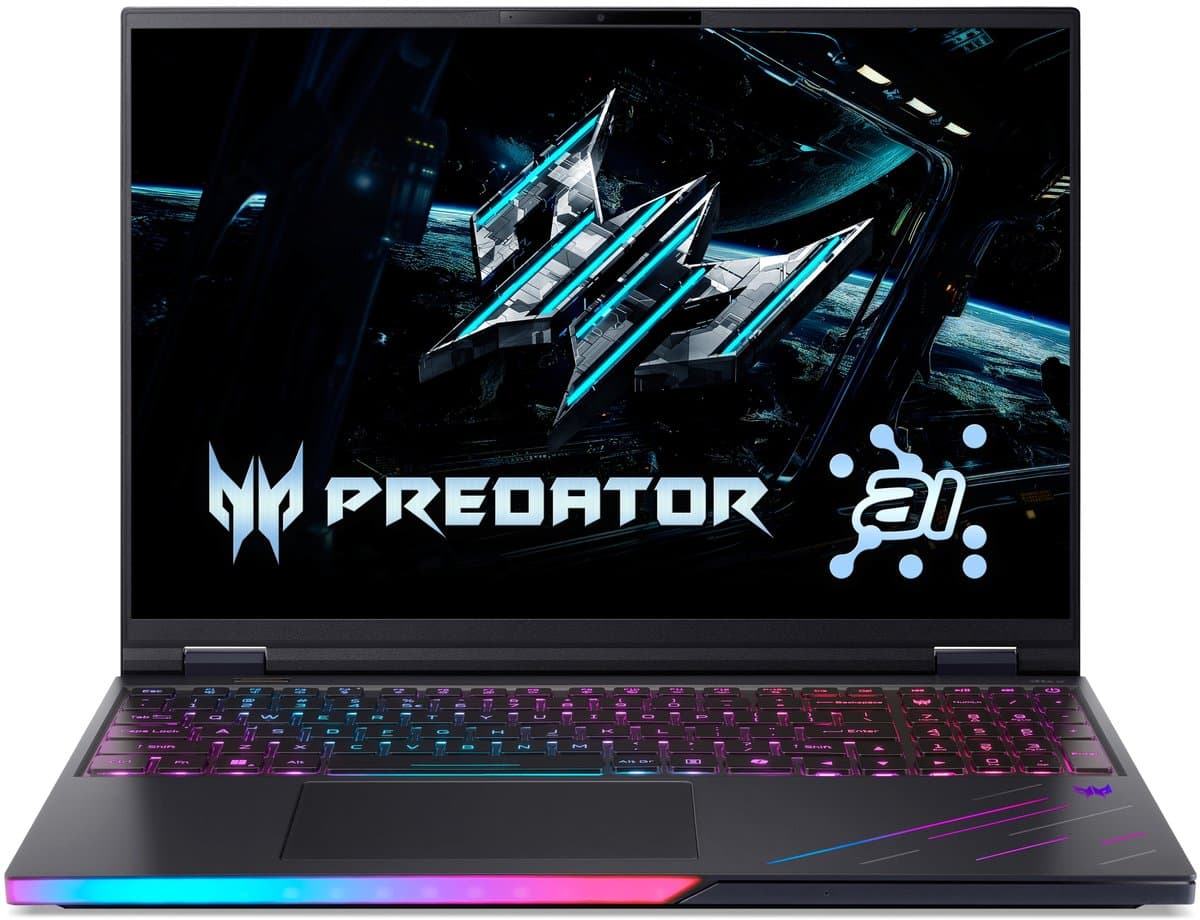 Predator Helios 16 AI PH16-73-95SM - Gaming Laptop - 16 inch OLED - Core Ultra 9 - 64GB - 3TB SSD - RTX 5090 — afbeelding 1