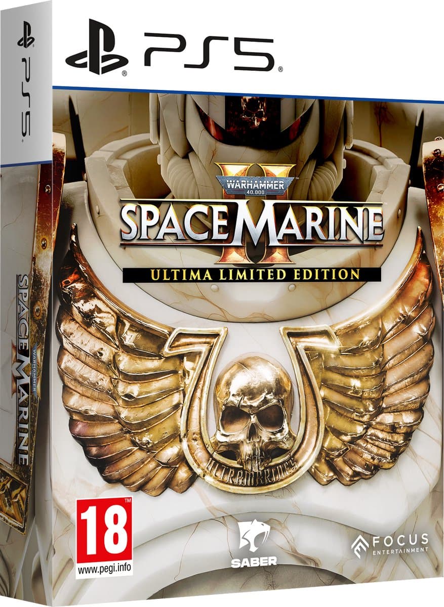 Warhammer 40,000: Space Marine 2 - Ultima Limited Edition - SteelBook case - PS5 — afbeelding 1