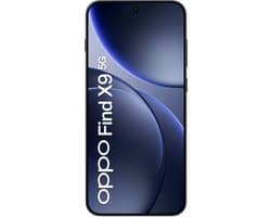 OPPO Find X9 16,7 cm (6.59) Dual SIM Android 16.0 5G USB Type-C 12 GB 512 GB 7025 mAh Zwart