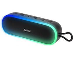 Auronic Draadloze Speaker - Muziek Box - 10 uur lang muziek luisteren - Extra Bass - Zwart