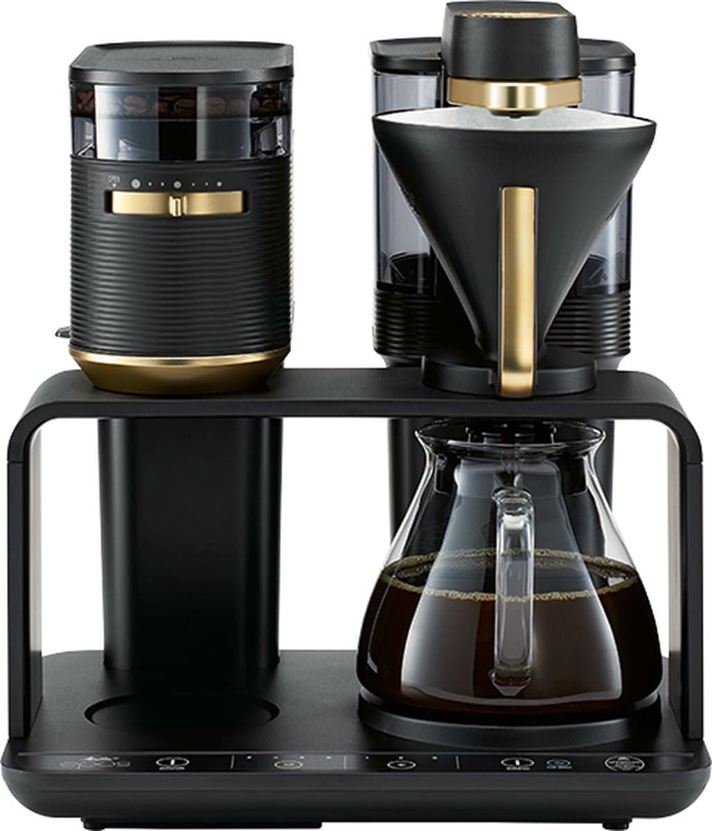 Melitta Epos koffiezetapparaat 1024-04 zwart goud — afbeelding 1