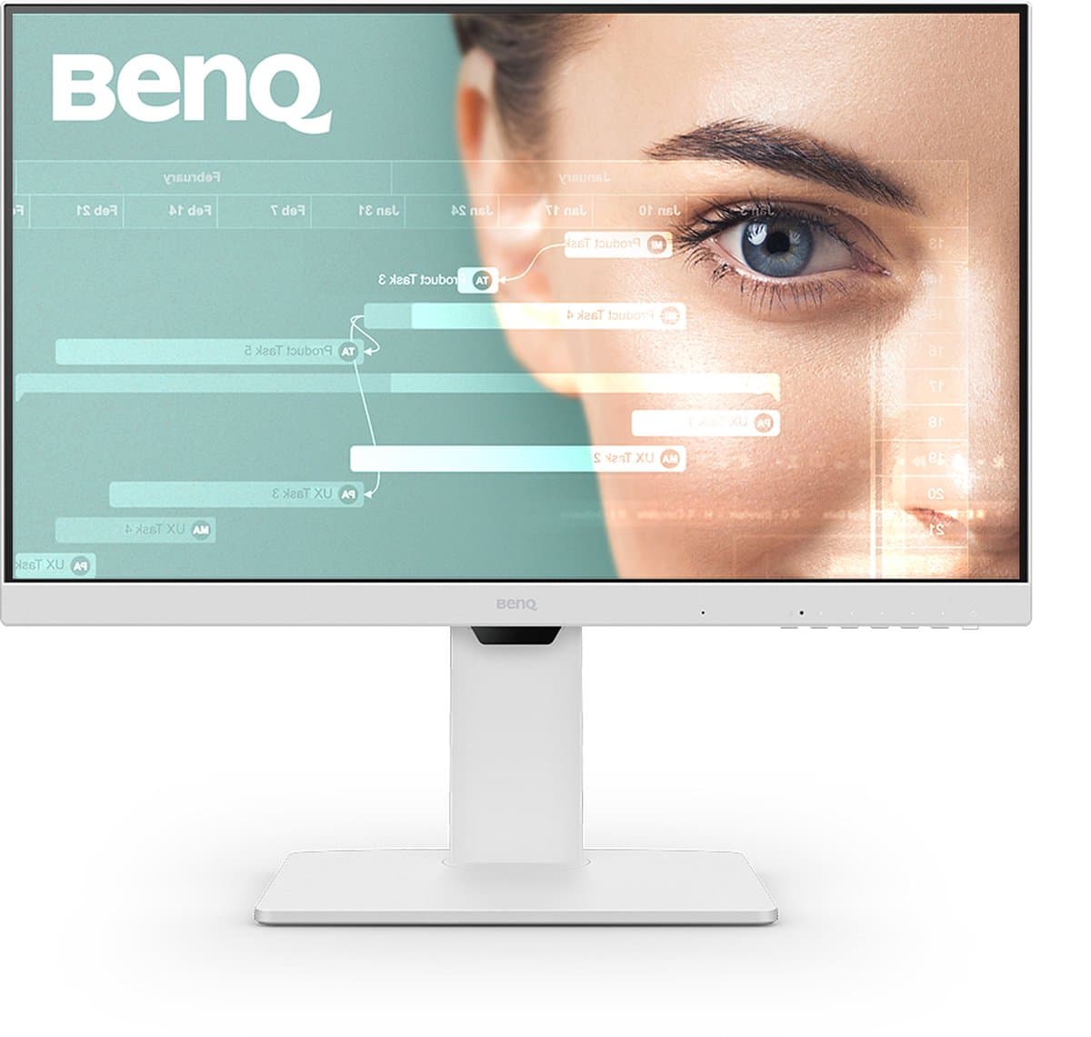 BenQ GW2786TC 27 inch Monitor met Ergodesign - IPS Beeldscherm - 1080p - FHD - USB-C (65W) - Daisy Chain via DP-out - 100Hz -Eye-Care - 99% sRGB - HDMI — afbeelding 1
