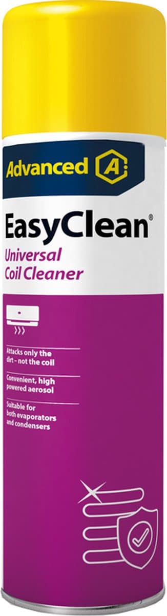 Advanced EasyClean universele verdamper en condensor reiniger in spuitbus van 600 ml (paars) — afbeelding 1