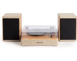 CREATE - Platenspeler met 2 externe luidsprekers, Bluetooth en RCA-uitgang - RECORD PLAYER PRO