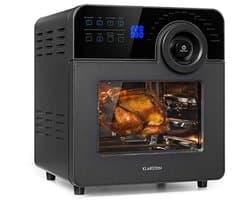 Heteluchtfriteuse Oven - Airfryer Keuken - Gezond Koken - DuoHeating Technologie - 14 Liter Capaciteit - Zwart
