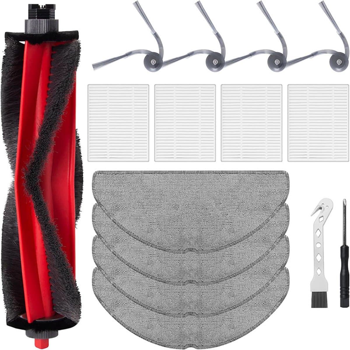 Geschikt voor Roborock robotstofzuigers,geschikt voor Q7 M5/L5 filterpatronen, hoofdborstel, dweilborstel, zijborstel en rolborstel accessoires. — afbeelding 1