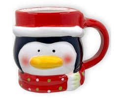 MIJOMA Keramische Christmas Mug - Pinguïn Design - 350 ml Capaciteit