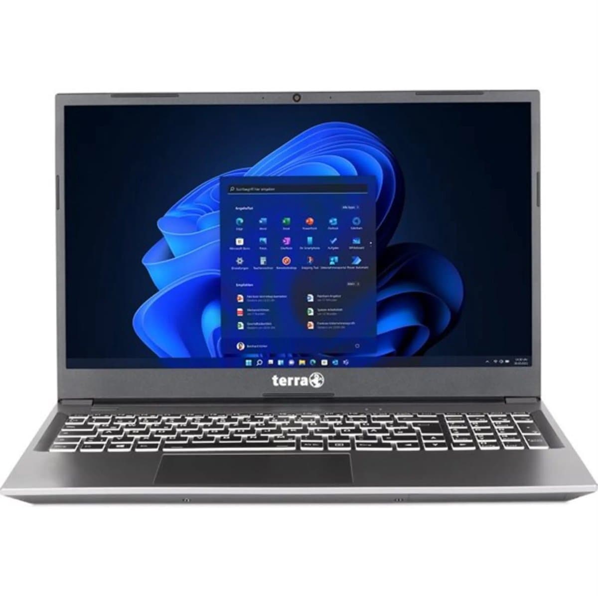 Terra Mobile 1500P 15.6" FullHD laptop - AMD Ryzen 5 7430U - 16GB - 500GB M.2 SSD - Windows 11 Home — afbeelding 1