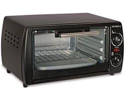 Compacte Elektrische Mini-Oven 12 Liter - 900W - Zwart