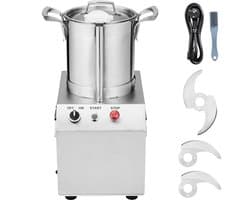 Keukenmachine Foodprocessor - Groentehakker - 4 L Capaciteit - RVS Voedselveilig - 2 Extra S-messen - Multifunctioneel Voor Groente Fruit Noten Granen