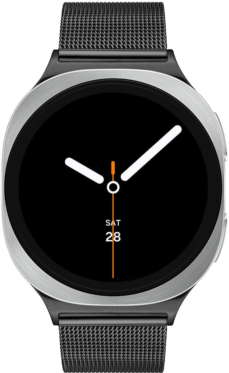 Samsung Special Edition Galaxy Watch 8 LTE Zilver/Zwart Mesh 40mm — afbeelding 1