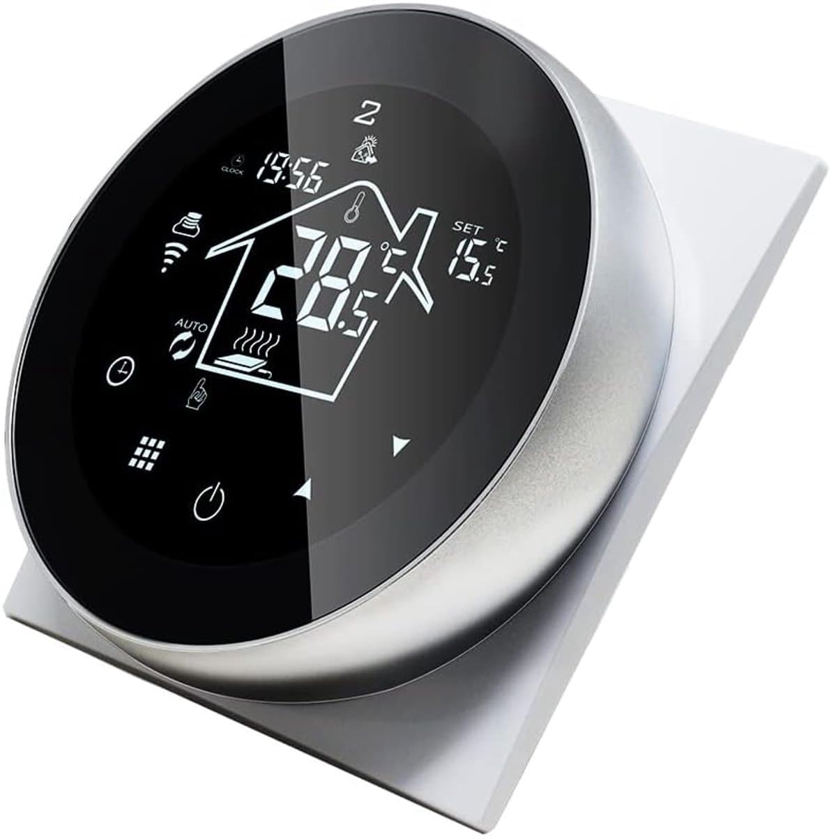 Slimme WiFi Thermostaat voor Vloerverwarming en Gas Boiler - Programmeerbaar & Spraakbesturing — afbeelding 1
