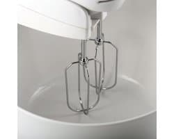 RWB® Mixer met Mengkom - Keuken Mixer - Mix Machine - Wit - 20 x 27 x 19 cm