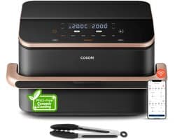 Cosori Twinfry – Dubbele Airfryer XXL – 10L – Keramische Coating – 6 Programma’s