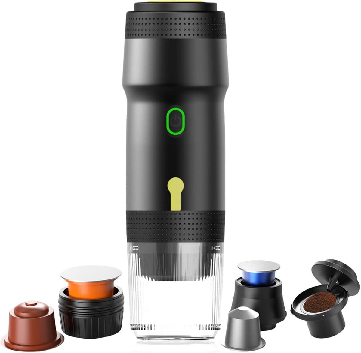 Draagbare Espressomachine 3-in-1 Batterij Camping Koffiezetapparaat voor Onderweg — afbeelding 1