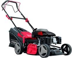 Benzine Grasmaaier - Krachtige Motor - Gazon Onderhoud - Zij-uitworp Mulchfunctie - 46CM Maaibreedte - Zwart