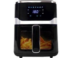 SAVI® Mini Airfryer - Airfryer - Heteluchtfriteuse - Compact - Zwart - 32cm x 25cm x 31cm; 3kg