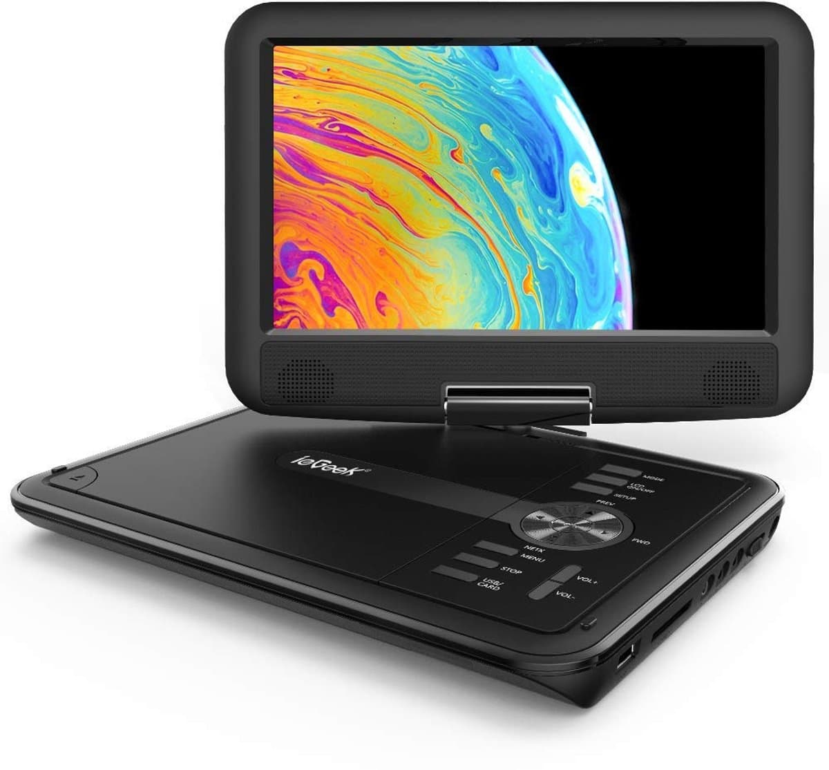 ieGeek Draagbare DVD Speler Auto - 11.5 Inch - 9,5 Inch Oogbeschermend Scherm - USB - Draaibaar Scherm - voor Kinderen en in de Auto - IK-902 — afbeelding 1