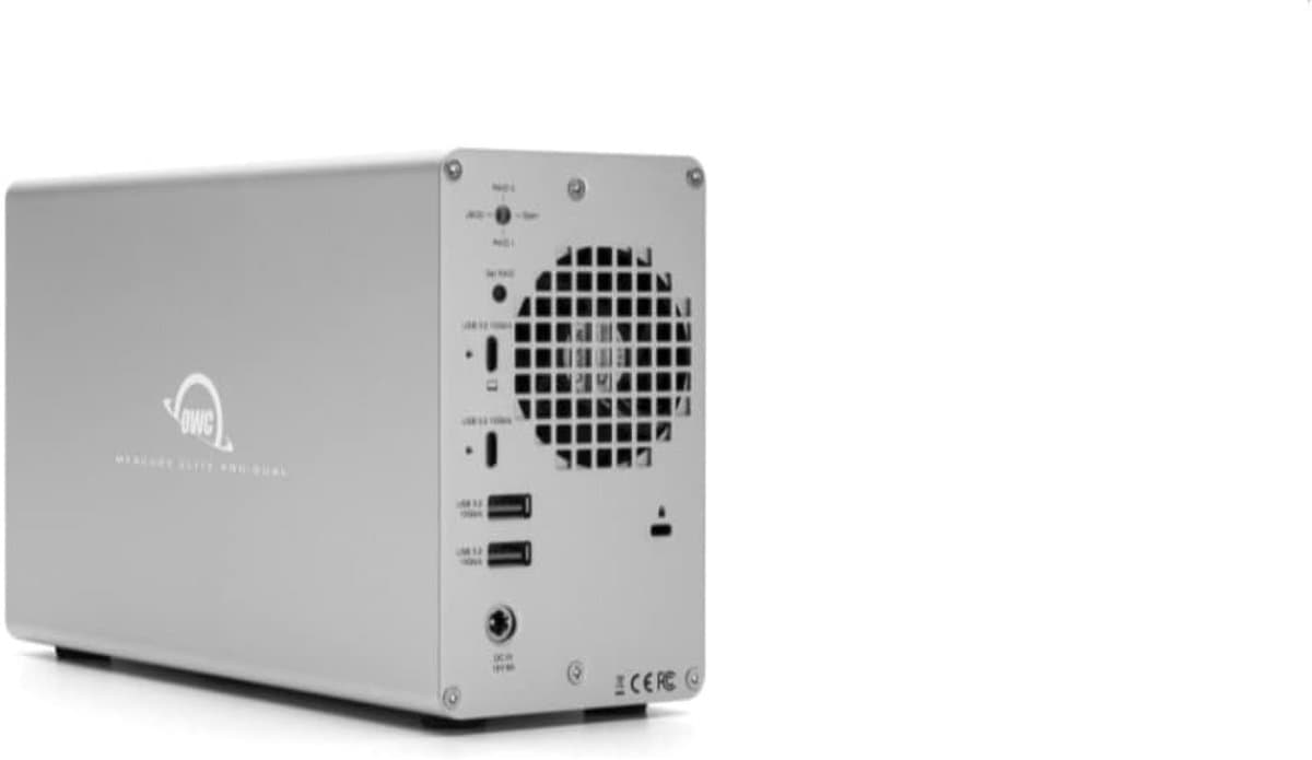 Externe Opslag Hub - Desktop Station - Data Beheer - Ingebouwde USB Hub - Compact Formaat - Zilver — afbeelding 1