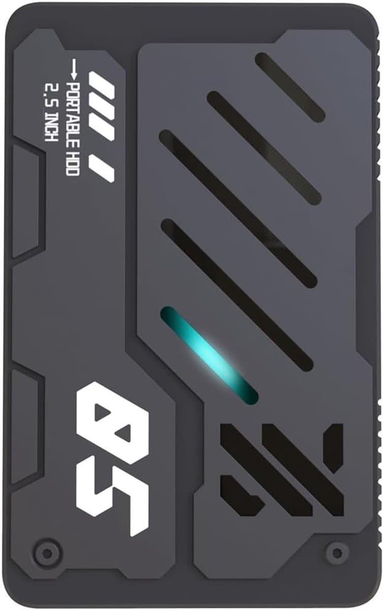 Externe Harde Schijf - Draagbare Opslag - Bestanden Opslaan - Snelle USB 3.0 - 25 Inch - Zwart — afbeelding 1